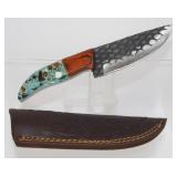 New Dragon Scale Straight Back Knife with New