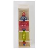 NOS Pier 1 Party Ornament Blown Glass