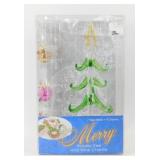 NOS Merry Holiday Tree and Wine Charms