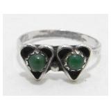 Vintage Sterling Silver and Turquoise Navajo Made