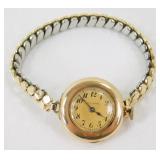 Vintage Hallmark Gold Filled Ladies Watch -