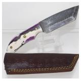 New Damascus Blade Tanto Blade Knife with New