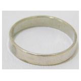 Vintage Sterling Silver Concave Hammered