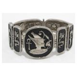 Vintage Sterling Silver Egyptian Cartouche King