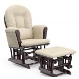 * Storkcraft Glider & Ottoman - New in the Box