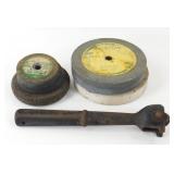 6 Grinding Wheels plus Stone Cleaner Tool
