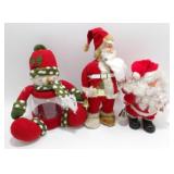 2 Santas & 1 Snowman