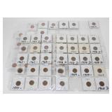 Wheat Penny & Memorial Penny Collection - 5 Pages