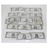 Funny Fake (Not Real) Dollar Collection - 7 Pages