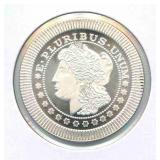 Morgan Rimmed Design 1 oz .999 Fine Silver Round
