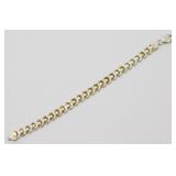 Vintage Sterling Silver Unique Link Bracelet -