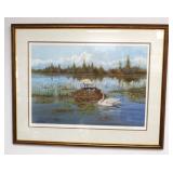 ** Vintage 1988 Owen Gromme Framed Print -