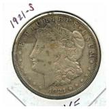 1921-S Morgan Silver Dollar