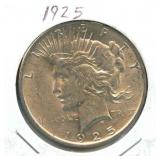 1925 Peace Silver Dollar