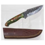 New Dragon Scale Knife with Gut Hook and New