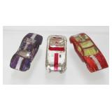 (3) Vintage Aurora "Cigar Box" Cars