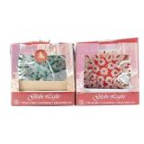 Group of 2 Indoor/Outdoor 100 Light Globe Lights: