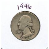 1946 Washington Silver Quarter