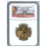 2013-D Sacagawea Treaty With the Delawares $1