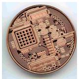 1 oz .999 Copper Round - BITCOIN Design