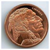 1 oz Golden State Mint Pure Copper Round -