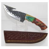 New Dragon Scale Knife with Gut Hook and New