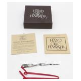 Sterling Silver Christmas Ornament by Hand &