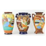 * 3 Japanese Vases