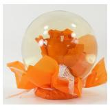 * Large Orange Rose Paperweight