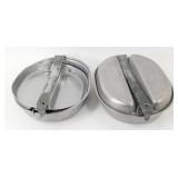 Two U.S. Mess Kits Dated 1945