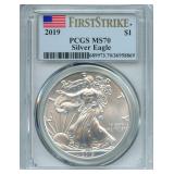 2019 MS-70 (Perfect) Silver Eagle