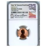 2019 West Point Reverse Proof Lincoln Cent - NGC