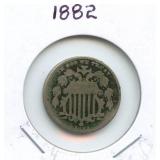 1882 Shield Nickel