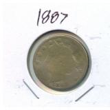1887 Liberty Nickel