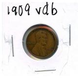 1909-V.D.B. Lincoln Wheat Cent