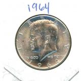 1964 Kennedy Silver Half Dollar