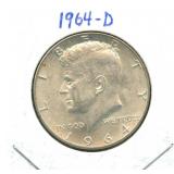 1964-D Kennedy Silver Half Dollar