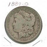 1889-O Morgan Silver Dollar