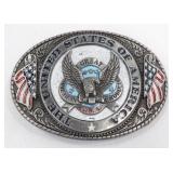 Vintage 1986 Belt Buckle: ï¿½The United States of