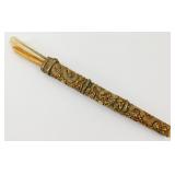 Oriental Serving Knife & Chopsticks in Ornate