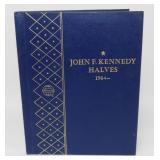 Kennedy Half Dollar Collection in Book with 17