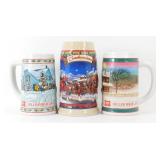 * 3 Beer Steins
