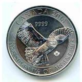 2018 Canada Silver $8 Snow Owl - 1.5 oz .9999