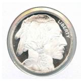 Buffalo Design 1 oz .999 Fine Silver Round