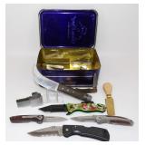 Royal Crown Tin of Knives