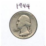 1944 Washington Silver Quarter