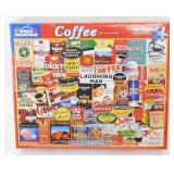 White Mountain 1000-pc Puzzle - Coffee