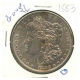 1883-O Morgan Silver Dollar