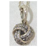 Sterling Silver Pandora Love Not Necklace - 18ï¿½