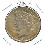 1926-S Peace Silver Dollar